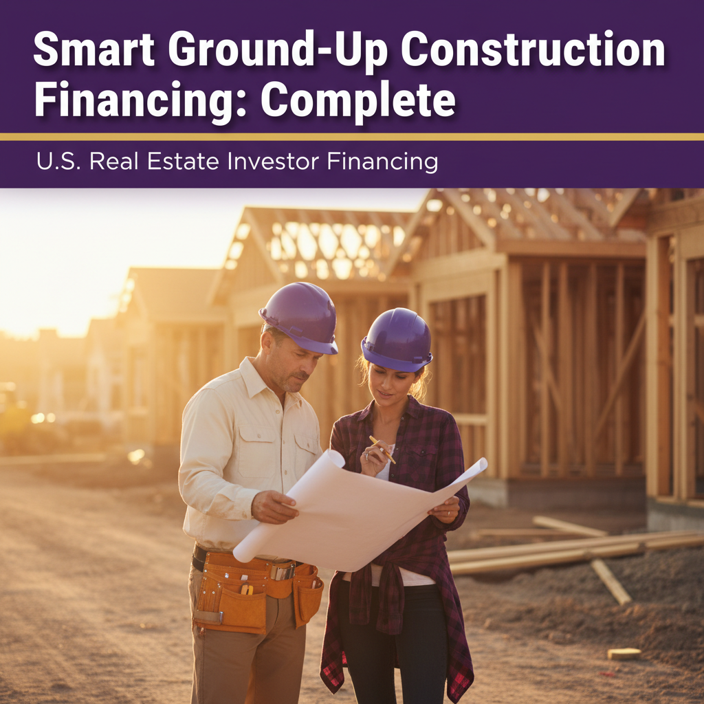 Photograph illustrating Smart Ground-Up Construction Financing: Complete