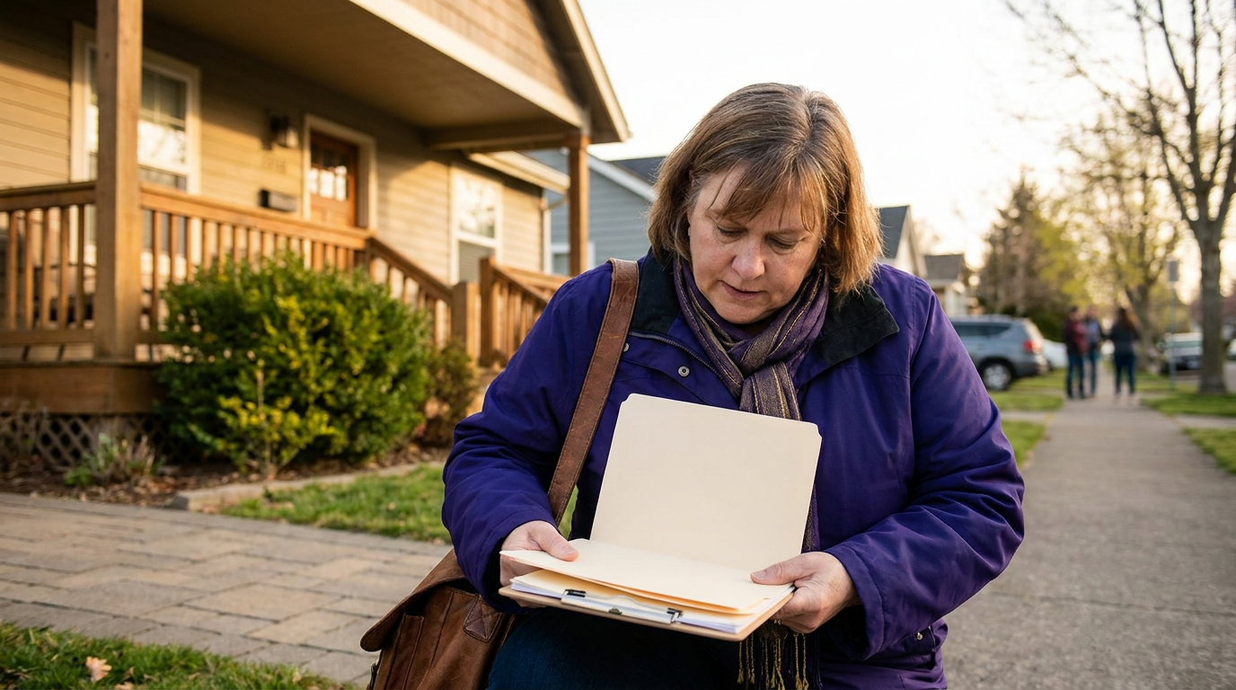 Photograph illustrating Working with your Public Housing Documentation Checklist